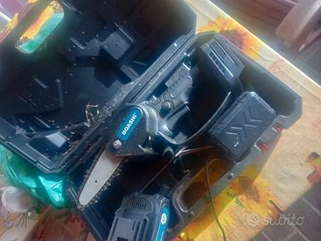 motosega elettrica potatura 