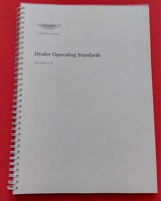 Aston Martin Dealer Operating Standards 2.0 