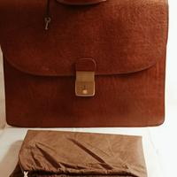 Borsa 24 h pelle marrone  congresso Naz. PSI 1991