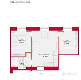 Corso Trieste - Trilocale ristrutturato