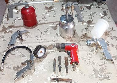 Varie pistole, per compressore