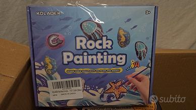 Kit creativo Rock Painting - Pittura su sassi