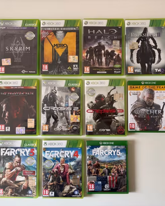 Giochi Xbox 360 e Xbox One (uno o più)