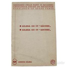Catalogo ricambi Gilera Arcore 5 Velocità