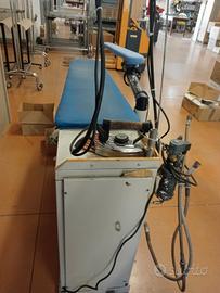 tavolo stiro senza caldaia con braccetto per cmice