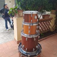 batteria ludwig anni 70 completamente revisionata