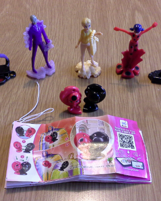 Serie completa Miraculous kinder anno 2018