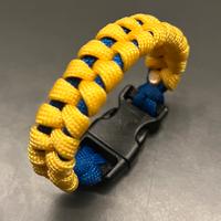Braccialetto Paracord fatto a mano European Spikes