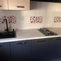 Cucina 330 cm con elettrodomestici