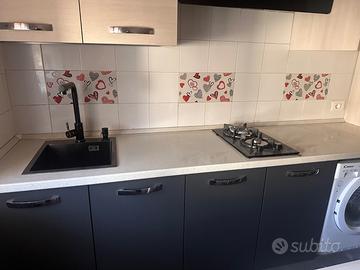 Cucina 330 cm con elettrodomestici