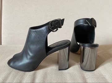 Sandali Lola Cruz Tg. 36 in pelle nera