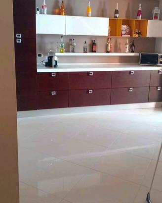 Cucina Lube 7 metri con elettrodomestici 