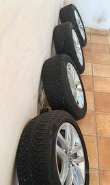Cerchio in lega hita volkswagen r16 e gomme 4 stag