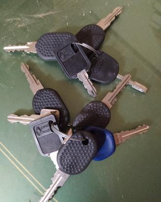 Chiavi automobili auto Renault FIAT etc 