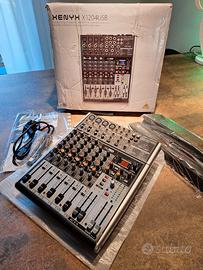 Mixer Behringer Xenyx X1204 USB effetti dj live
