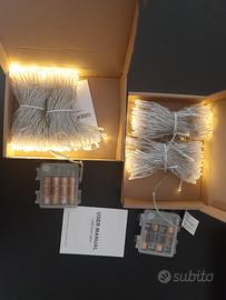 420 led. 2 confezioni da 210 led luci Natale ester