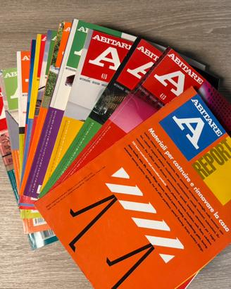 Lotto completo annualità 2002 Abitare rivista