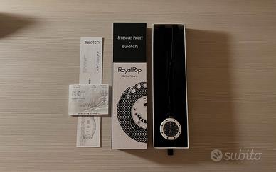 Swatch royal pop x AP “Ocho negro”