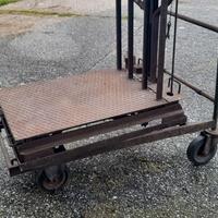 bassacuna funzionante con carrello ruote 