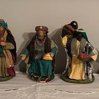 Lotto 5 pastori presepe napoletano
