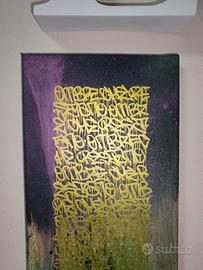 Quadro originale Urban – “Ombre che restano”