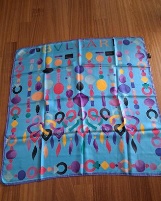 Foulard pura seta Bulgari 