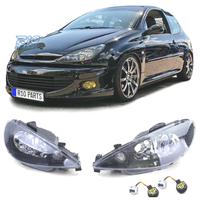 FARI PEUGEOT 206 98-06 NERO H4 OEM