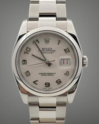rolex datejust 36 mm ref 116200 box  service