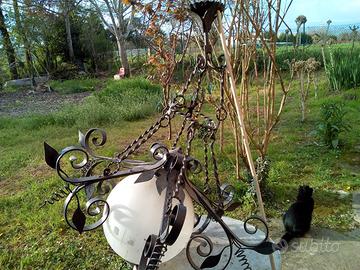 Lampadario per taverna o gazebo-