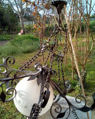 Lampadario per taverna o gazebo-