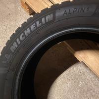 4 pneumatici invernali 205/55 R16  Michelin Alpine