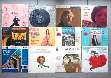 12 vinili musica anni 60 e anni 70