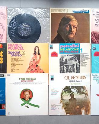 12 vinili musica anni 60 e anni 70