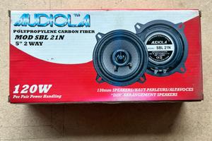 Altoparlanti auto Audiola 5” 120W