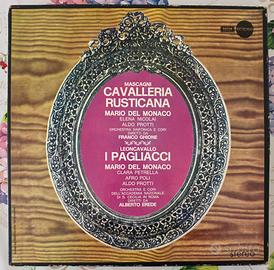 Cofanetto 3 LP Mascagni/Leoncavallo 