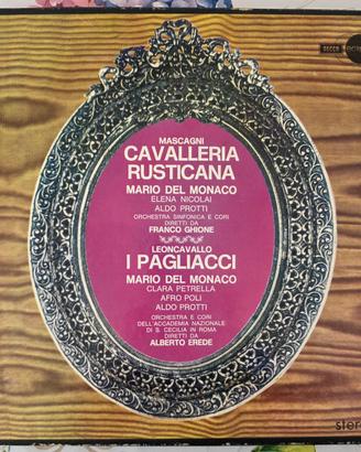 Cofanetto 3 LP Mascagni/Leoncavallo 