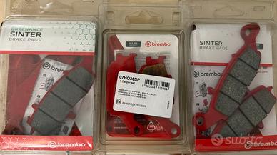 Kit pastiglie brembo rosse (mescola sinterizzata)