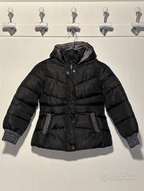 Giacca Piumino Nero Bambina 6-7anni 116-122cm
