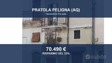 Immobile in asta di 214 m² con box auto a Pratola 