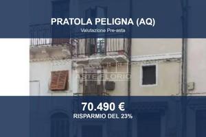 Immobile in asta di 214 m² con box auto a Pratola 