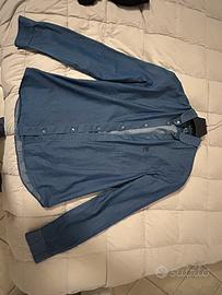 Camicia Blu Denim Alexander Mcqueen