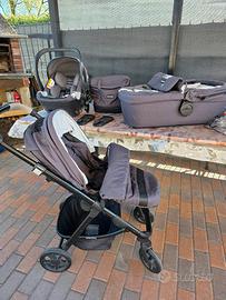 trio foppapedretti passeggino navicella ovetto