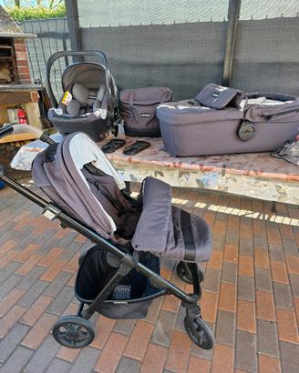 trio foppapedretti passeggino navicella ovetto