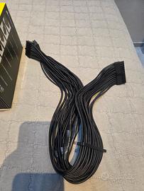 Cavo ATX 24 pin Corsair Premium Sleeved