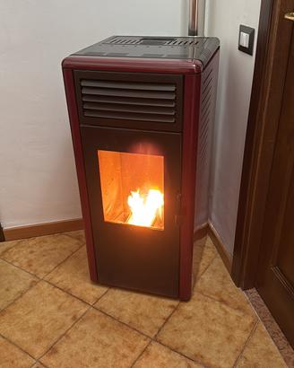 Stufa a pellet aria 8kw