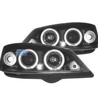 FARI PER OPEL ASTRA G 98-04 ANGEL EYES CCFL FONDO 