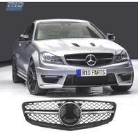GRIGLIA MERCEDES W204 LOOK AMG C63 NERO LUCIDO CRO