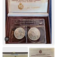 S.Marino dittico Argento XV olimpiade Calgary e Se