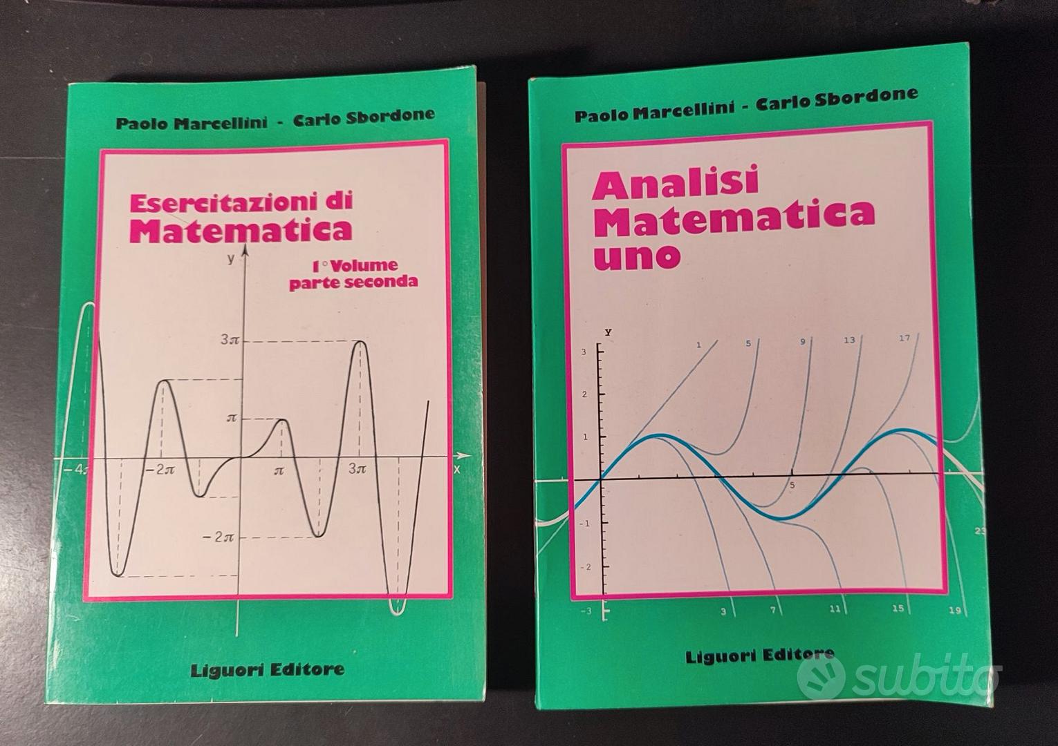 Analisi Matematica Uno - Marcellini, Sbordone - Libri e Riviste In vendita  a Napoli