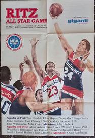 Poster NBA All Star Game 1979 (a Milano e Bologna)